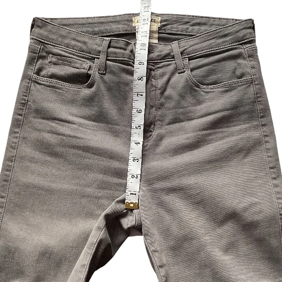 L'AGENCE Women's Margot High Rise Light Gray Skinny Jeans, size 30 - Picture 10 of 11